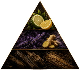Scent pyramid structure